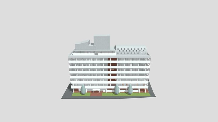 Charles Oakley Building (David Anderson) 3D Model