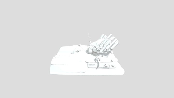 Armored Behemoth 3D Model