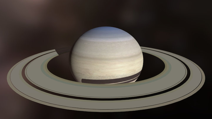 Saturno – Modello 3D gratuito STL