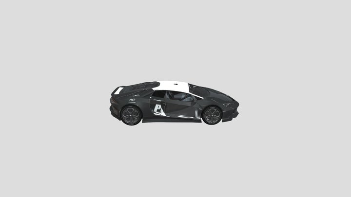 3D Model – High-Performance Supercar 3D Model