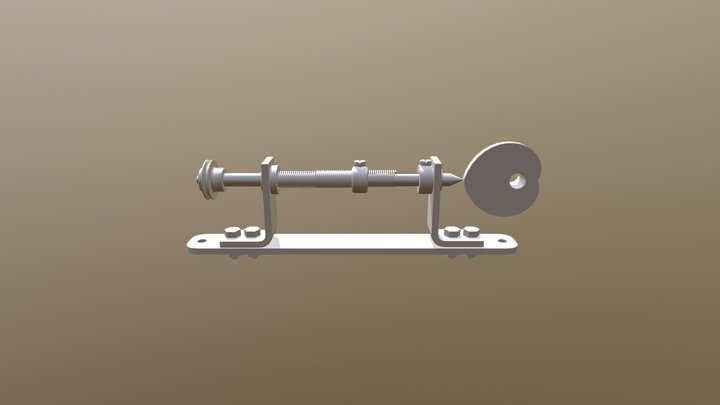 Dispositivo De Enrolar Bobina. 3D Model