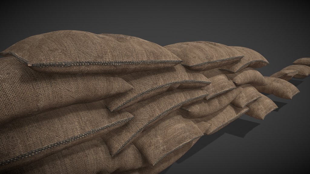 Sandbag Wall - 24MB