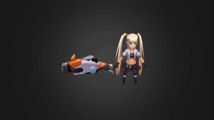 Jinx 3D Model