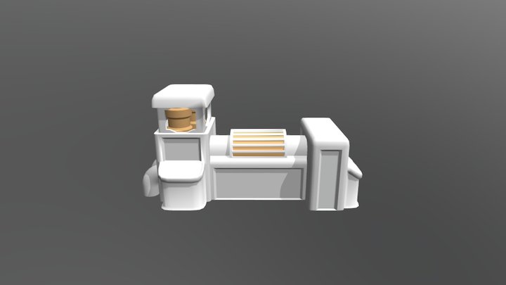 SciFi-Pump 3D Model