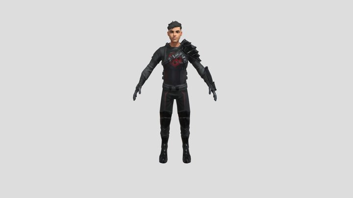 3D GameReady Character (Ankit) 3D Model