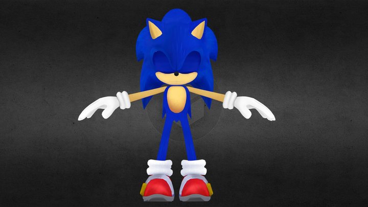 Chaos Sonic Rig - Sonic Prime - Download Free 3D model by JayPig