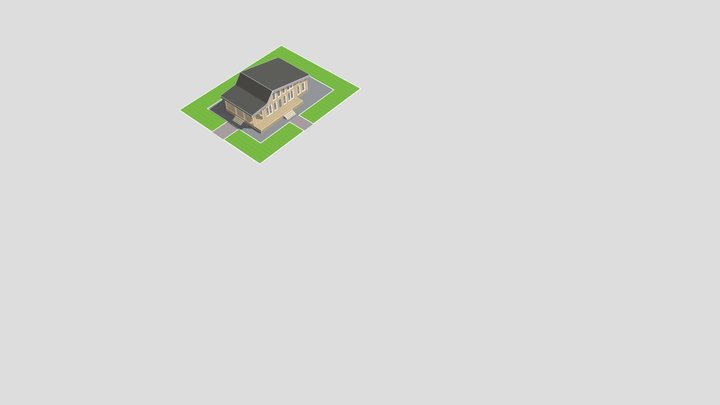 Спа кровля 3D Model