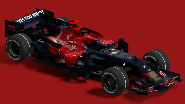 2008 Toro Rosso STR3 – Free 3D Model STL