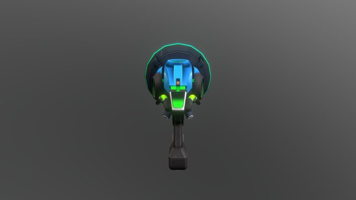 Lucio's Sonic Amplifier (Overwatch) 3D Model