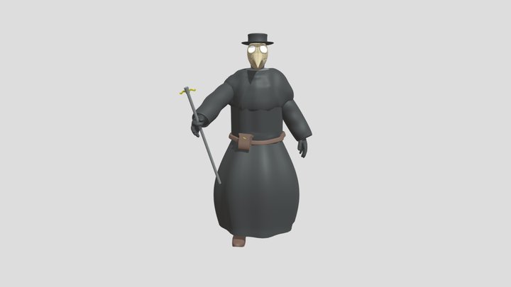 Plague Doctor 3D Model