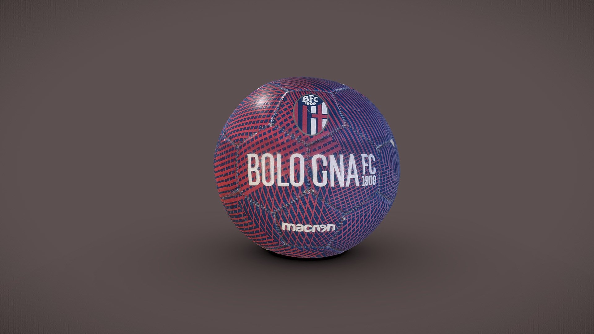 Bologna FC 1909 Skills Ball Download Free 3D model by Lassi Kaukonen (thesidekick) [35f86f9