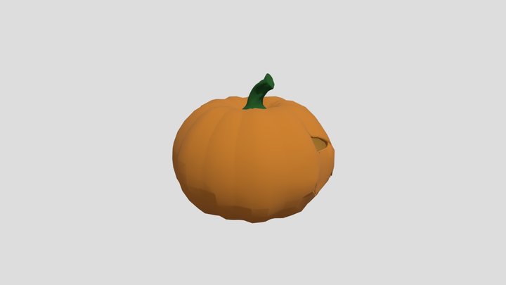 Jack O Head 3D Model
