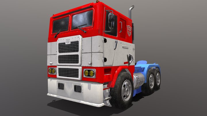 Bumblebee - Optimus Prime Transform Animation 3D Model