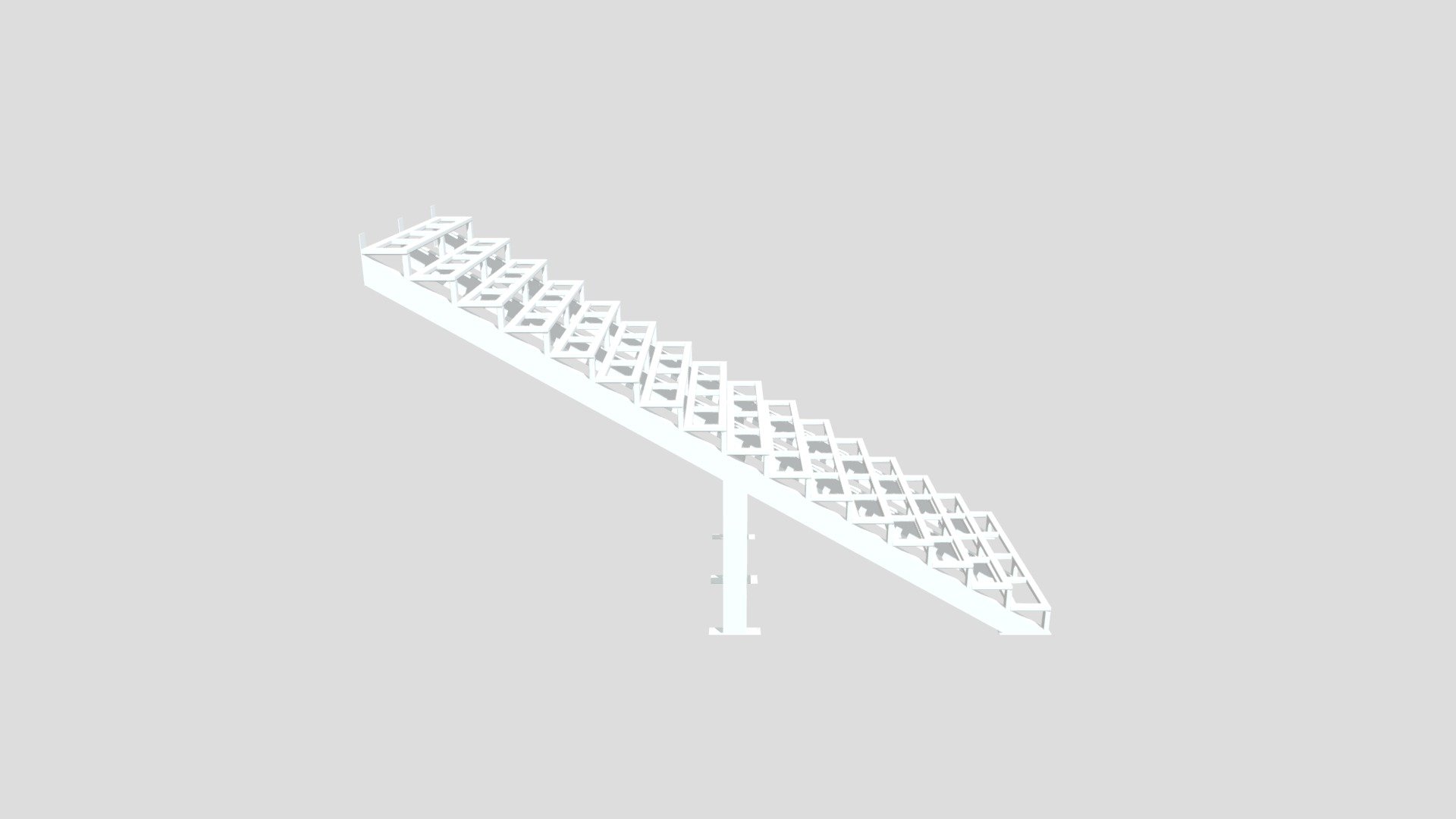 Сборка Каркаса лестницы АНДРЕЙ НАСЫРОВ МК+ДПК - Download Free 3D model ...