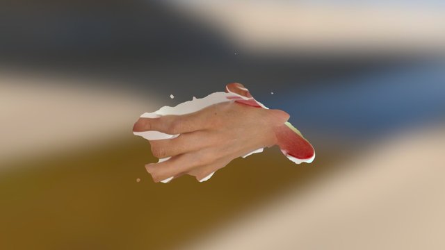 Bing hand pop work 3 3D Model