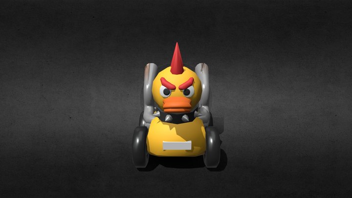 Ducky Car 3D Model