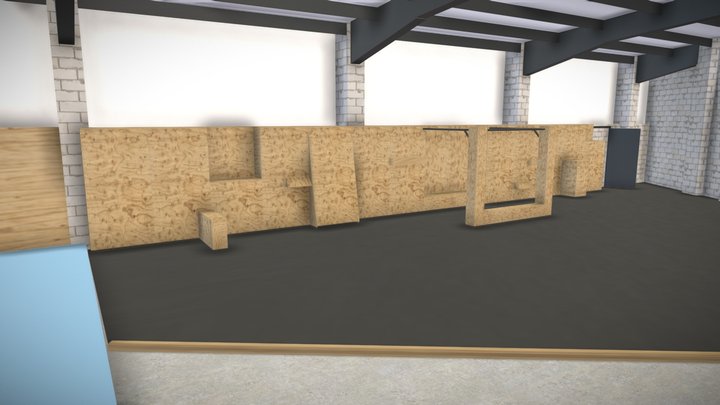 Epic wall cladding concept 3D Model