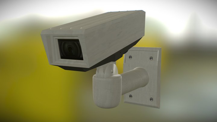 Cctv Camera 3D Model