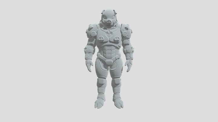 PIG 3D Model