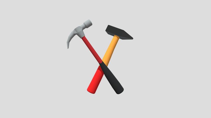 Epic Hammer 3D Model – Animation