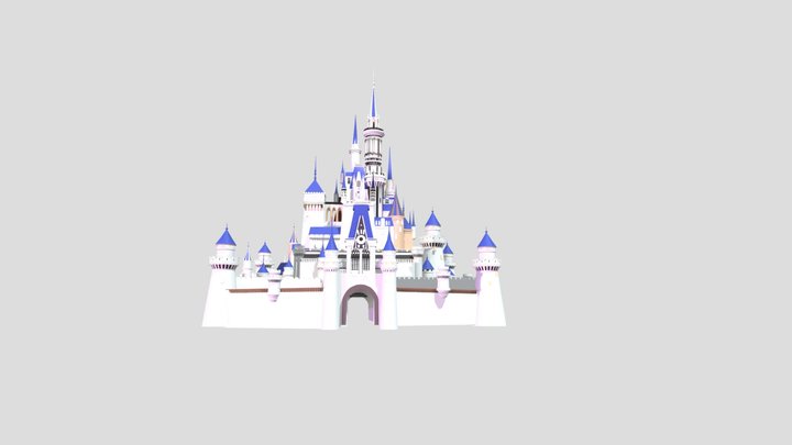 Walt Disney 100 Years Remake (Scrapped) 3D Model
