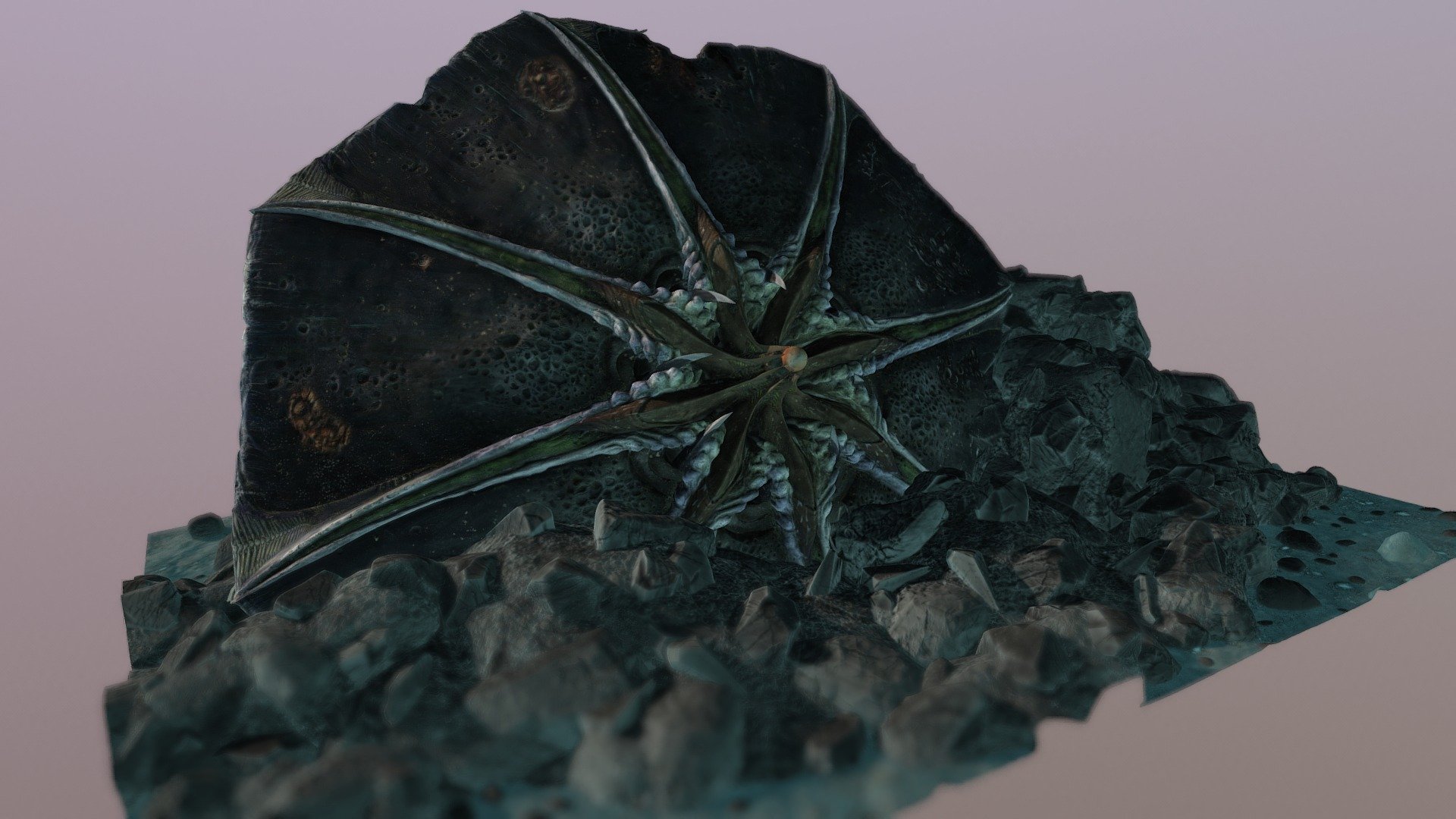 Second Thargoid Scout Crash Site