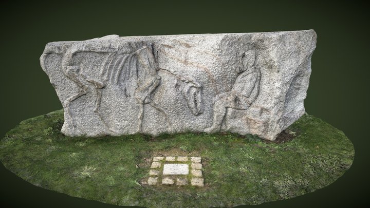 Animals in War, Campbell Park, Milton Keynes 3D Model