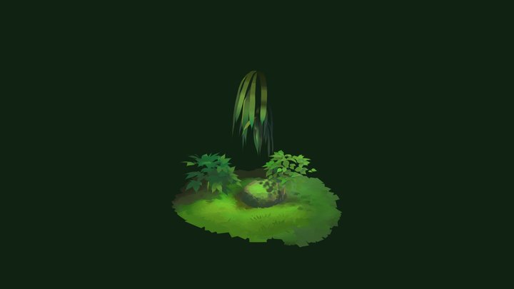 forest shade 3D Model