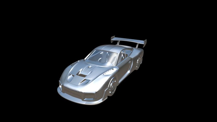Porche 9 sketch 3D Model