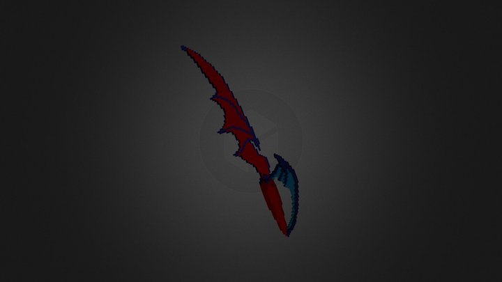 Wing Sword 3D Model