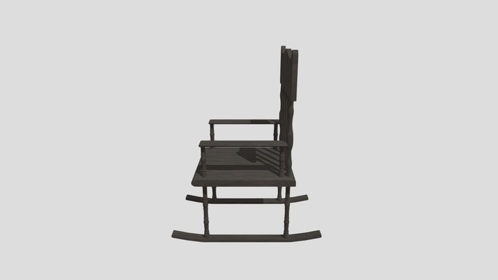 Old style chair 3D Model