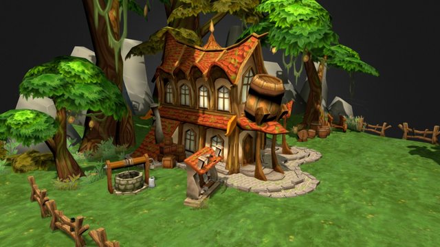 Forest BAR 3D Model