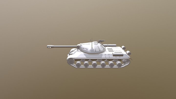 ИС-3 (Объект 703) 3D Model
