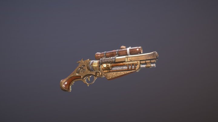 Steampunk Gun