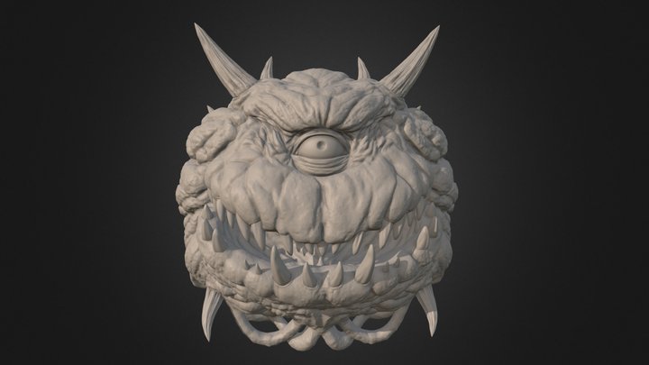 Cacodemon 3D Model