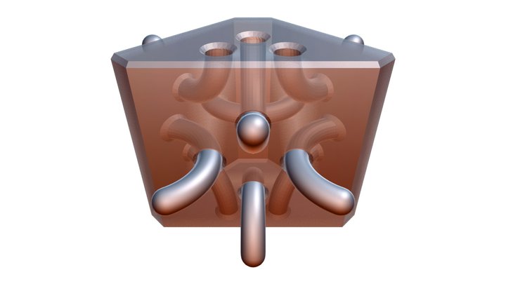 Wedge brick