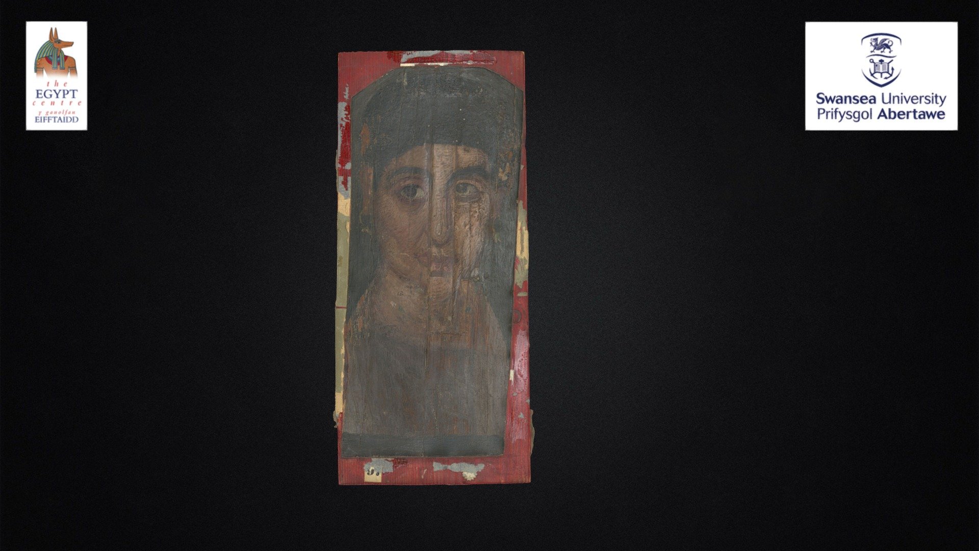 Fayum Portrait (W646) - Download Free 3D model by The Egypt Centre ...