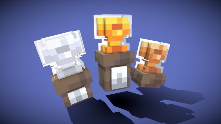 Trophy Icon 3D Model