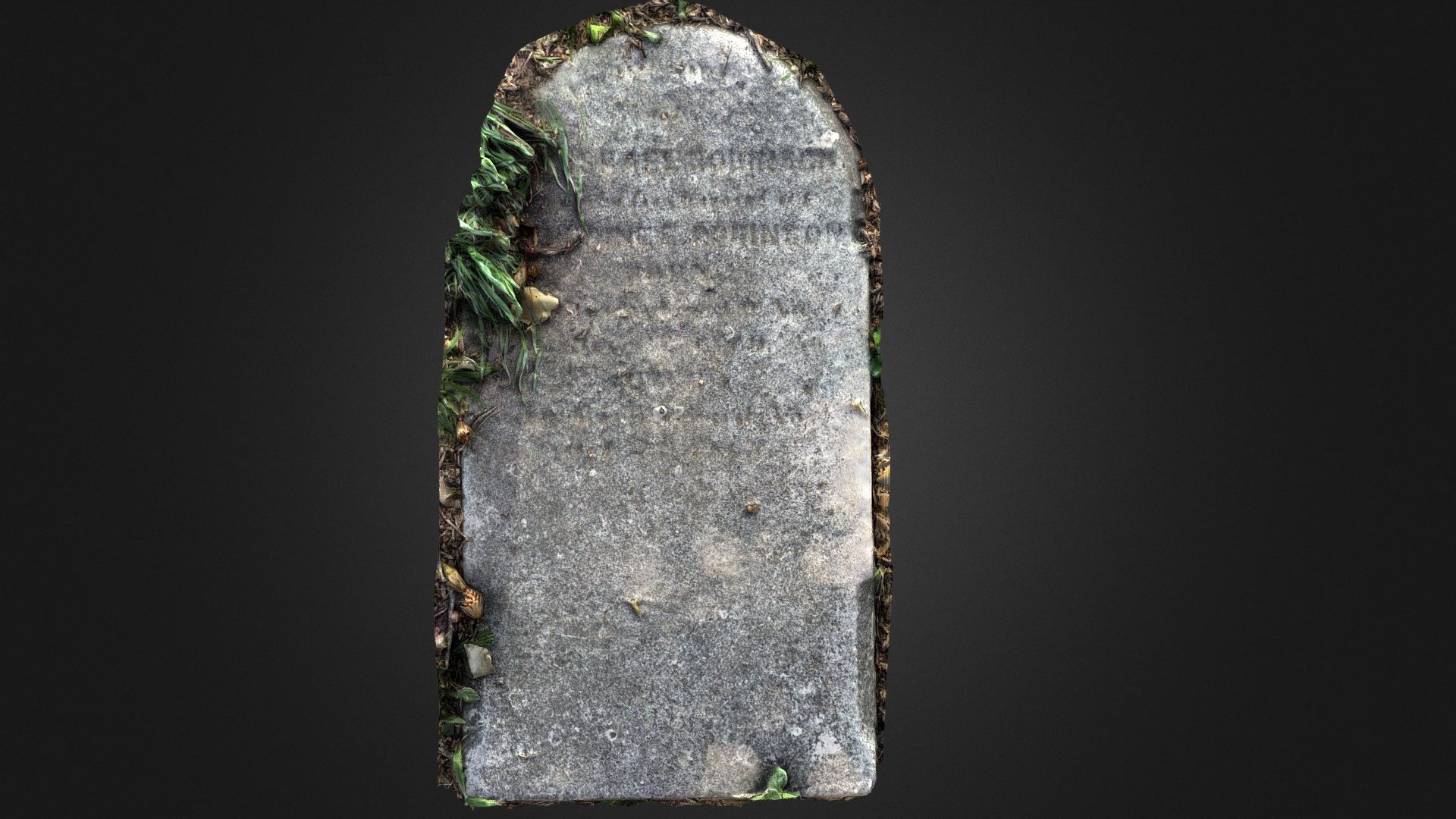 Fallen Gravestone - 3D model by Terrie (@terrielsimmons) [3603094 ...