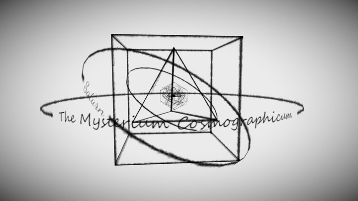 The Mysterium Cosmographicum 3D Model