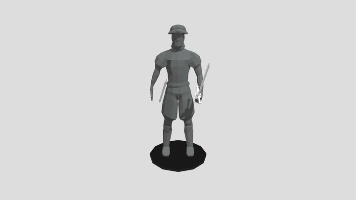 Borgia Militia Type 2 3D Model