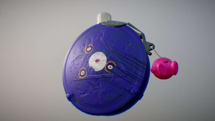 Kirbyfied Borderlands Prop 3D Model