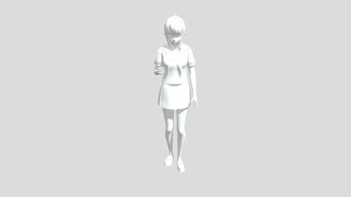 Ayano SabotageAirUnit (Yandere Simulator) 3D Model