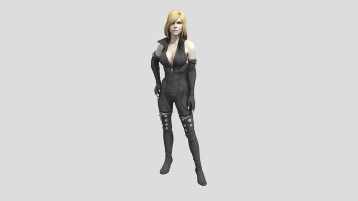 Resident Evil Dead Island character Maria Gomez 3D Model