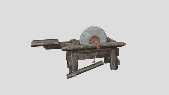 Sharpening wheel 3D Model