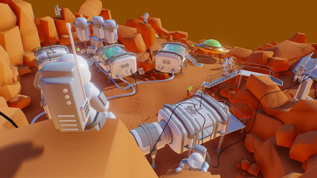 Desert planet Colony. Day 4. Final.