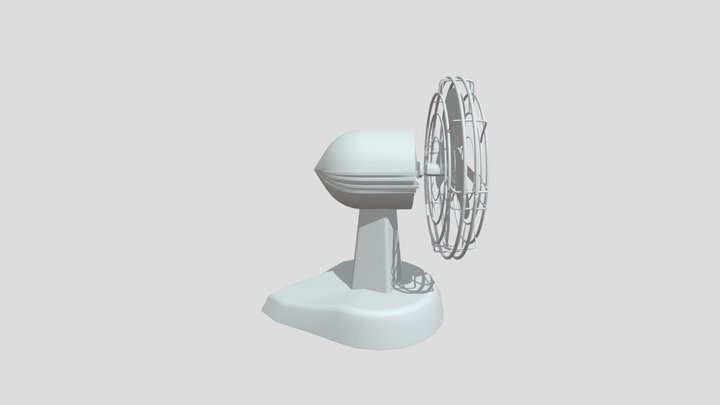 Week 2 HW Old Fan 3D Model