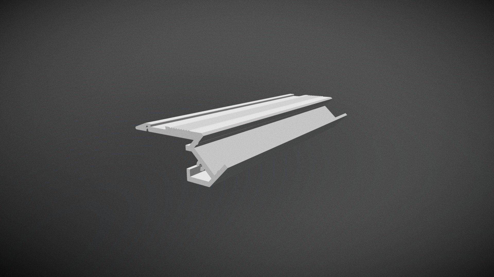 Aluminium profile Uplight 56 x 24 mm