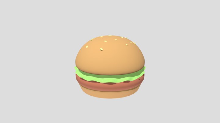 Hamburguesa – Free 3D Model STL