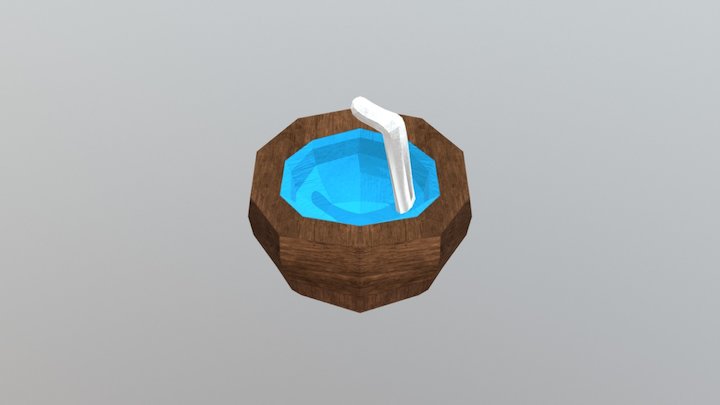 Coconut Fountain Revenge Atlas Mode 3D Model